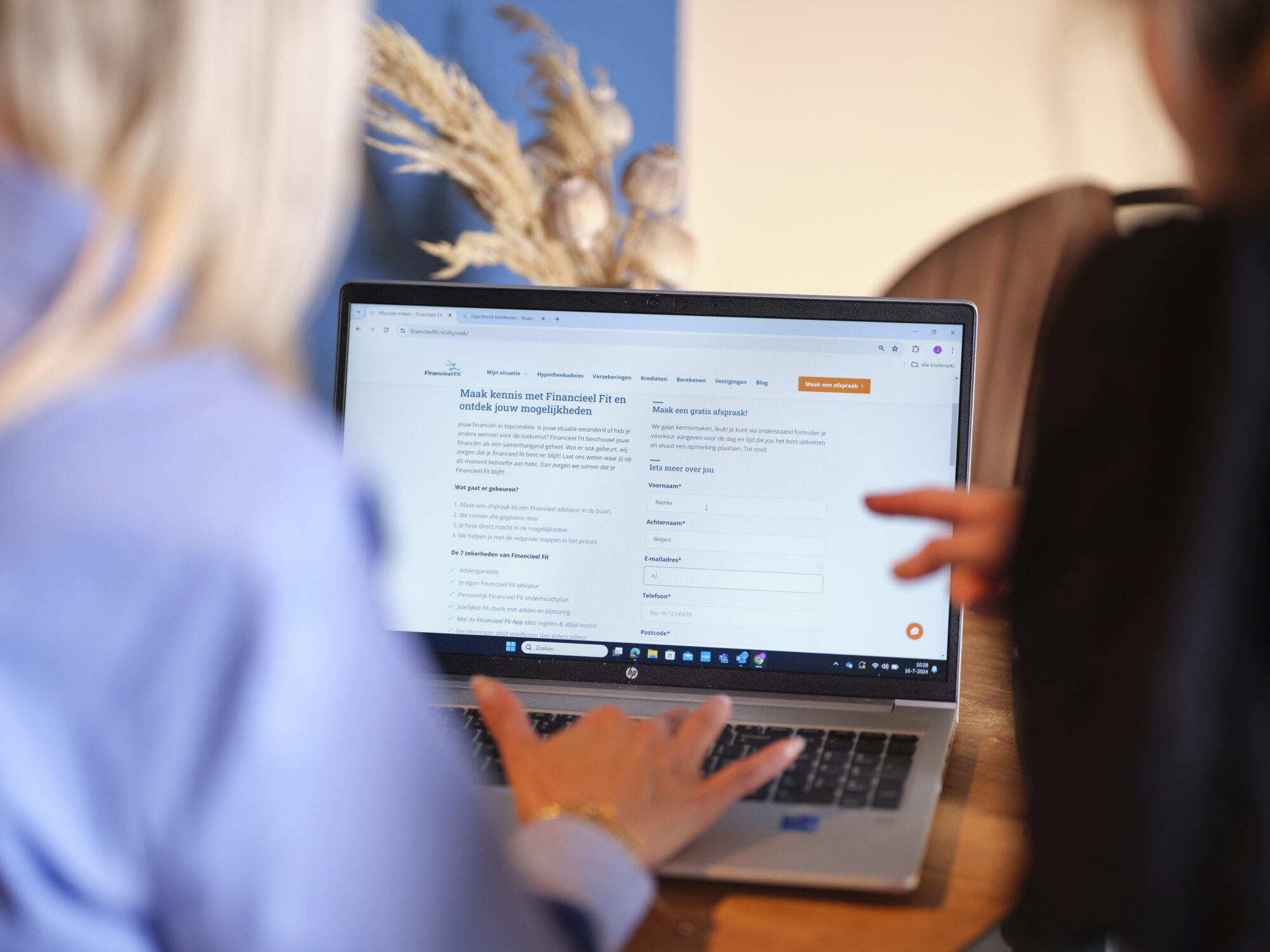 Afspraak maken hypotheekadviseur